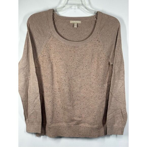 B4 - Banana Republic Two Tone Marled Lightweight Sweater  size petite large - Picture 1 of 6